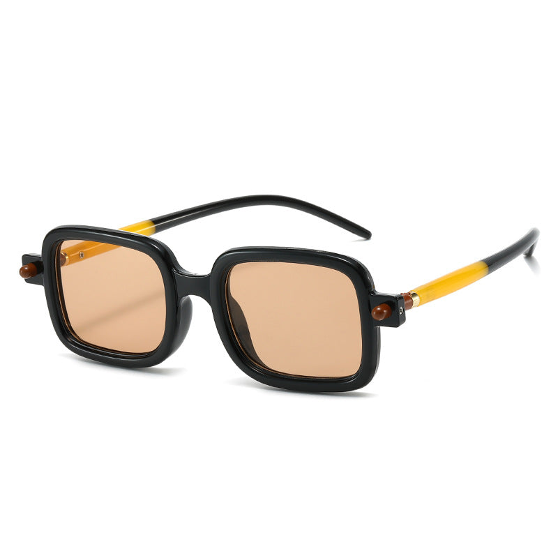 Wholesale Retro Square Anti-Blue Light Sunglasses